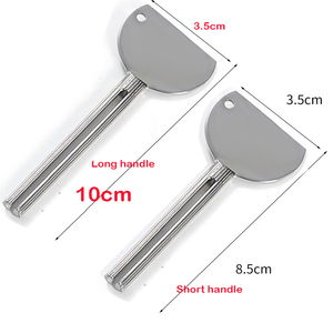 Rodillo en forma <span class=keywords><strong>de</strong></span> llave para exprimir tubos metálicos <span class=keywords><strong>de</strong></span> pasta <span class=keywords><strong>de</strong></span> dientes y cosméticos con logotipo personalizado mediante grabado láser. - Product Image 2