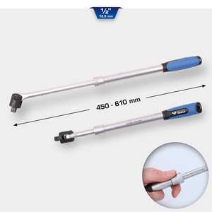 Brilliant Tools Poignée articulée télescopique 1/2 "(450-610mm) - Product Image 3
