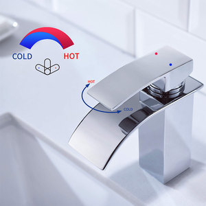 <span class=keywords><strong>Robinet</strong></span> de salle de bain en cascade noir, <span class=keywords><strong>Robinet</strong></span> de lavabo de salle de bain à <span class=keywords><strong>haut</strong></span> débit, <span class=keywords><strong>Robinet</strong></span> de lavabo de salle de bain - Product Image 2