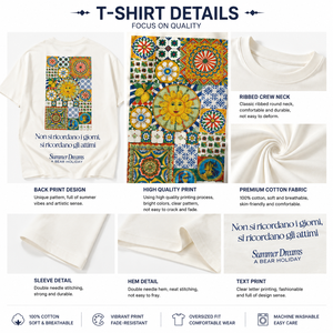 เสื้อยืดลายกราฟิกแบบกำหนดเอง แขนสั้นผู้ชาย ผ้าฝ้าย 100% ลายพิมพ์วินเทจ เสื้อยืดลำลองฤดูร้อน สตรีทแวร์ รับผลิตแบบ OEM ODM - Product Image 3