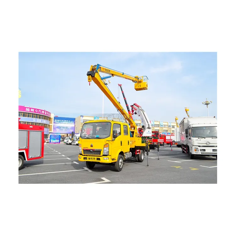 Hot sale HOWO brand hydraulic high altitude work truck 10 M 12M