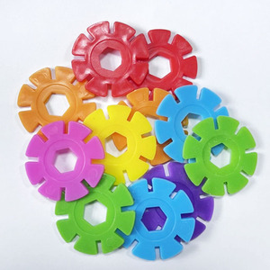 Blocs de construction flocon de neige <span class=keywords><strong>puzzle</strong></span> amusant multicolore autres jouets éducatifs - Product Image 1