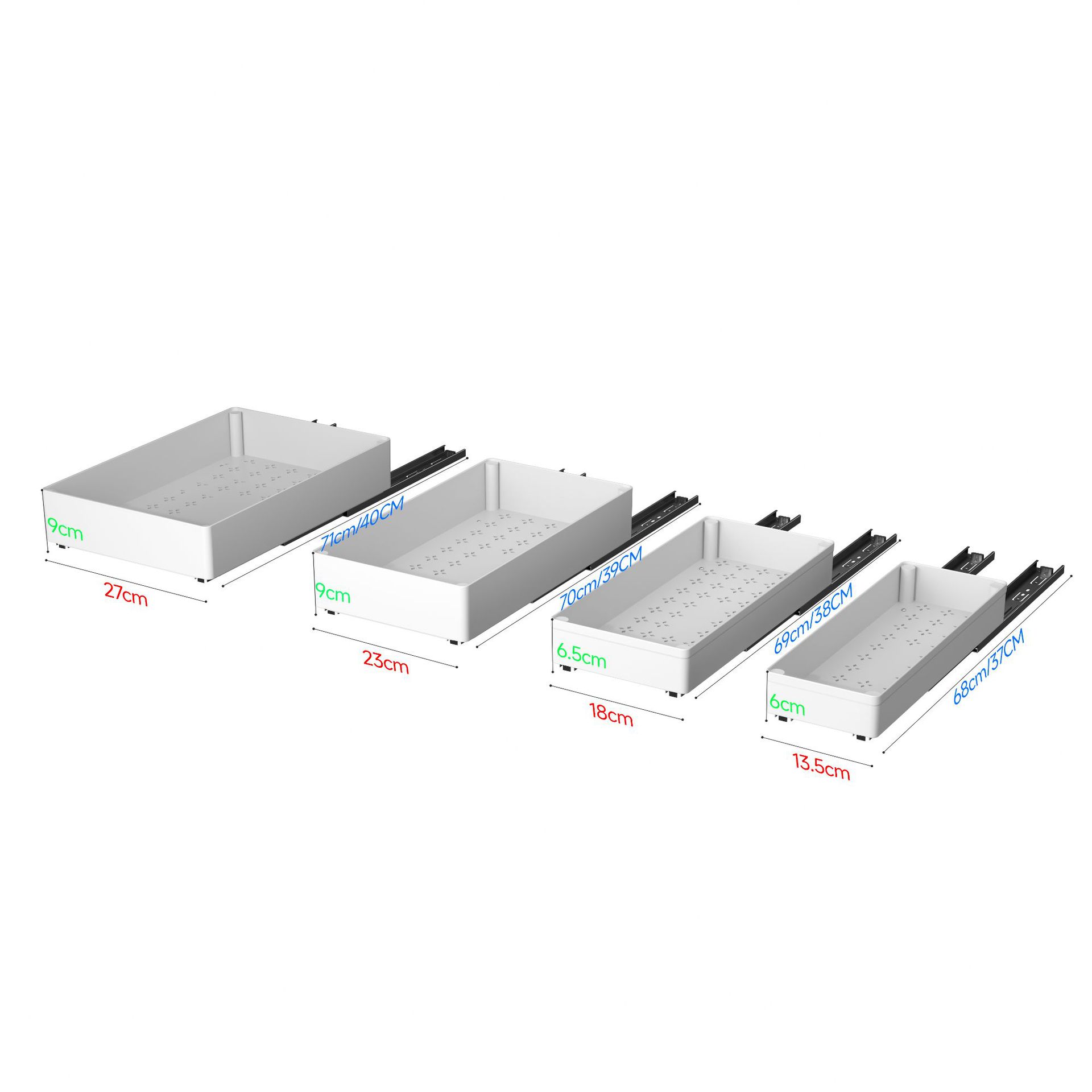 Set da quattro pezzi