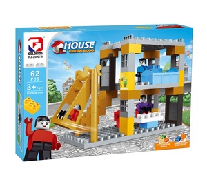 Venta directa de fábrica 62 piezas Juego de cocina compatible con bloques grandes Juego de bloques de construcción grandes para niños de 3 años en adelante - Product Image 2