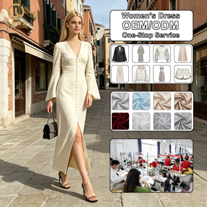 donna allentata prendisole da spiaggia per vacanza femminile Maxi abito Vestido personalizzato bohémien abito lungo da donna - Product Image 1