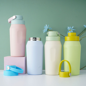 Botella Aislada al Vacío <span class=keywords><strong>de</strong></span> Acero Inoxidable 304, Jarra <span class=keywords><strong>de</strong></span> Agua <span class=keywords><strong>de</strong></span> Gran Capacidad para <span class=keywords><strong>Parejas</strong></span>, para Actividades al Aire Libre - Product Image 2