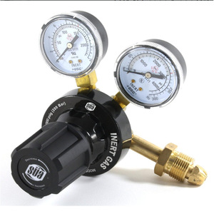 Régulateurs de gaz SA entièrement en cuivre, jauges durables en laiton et aluminium pour oxygène, acétylène, azote, argon, hélium - Product Image 1