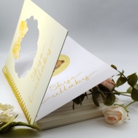 Journal petites feuilles décorées numérique personnalisé fil cousu journal mignon cahier