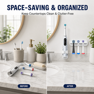 <span class=keywords><strong>Support</strong></span> mural YBK pour <span class=keywords><strong>brosse</strong></span> <span class=keywords><strong>à</strong></span> dents <span class=keywords><strong>électrique</strong></span>, sans perçage, étanche et anti-jaunissement - Product Image 6