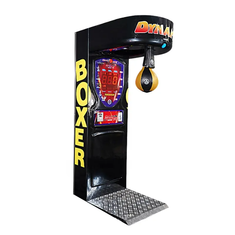 Máquina de boxeo electrónico de música caliente máquina de juego de arcade de competición de entrenador de boxeo