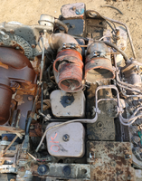Water-cooled Cumins 6BT5.9 Used Engine Turbo Charged Used 6BT Diesel Engine for Marine