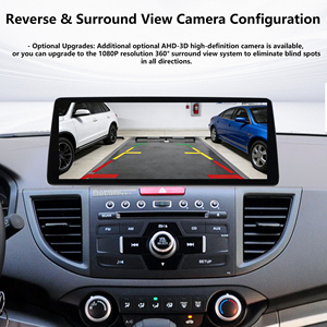 Radio para Auto con Pantalla de Audio y Video, Reproductor de DVD, Android 14, Cristal 850, <span class=keywords><strong>16</strong></span>+512GB, para <span class=keywords><strong>HONDA</strong></span> <span class=keywords><strong>CRV</strong></span> 2012-2016 - Product Image 4