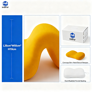 Oreiller de cou pour chat en silicone de qualité <span class=keywords><strong>alimentaire</strong></span>, soutien ergonomique du cou, housse respirante amovible, sommeil profond, voyage moderne, bureau, <span class=keywords><strong>chambre</strong></span> à coucher - Product Image 5