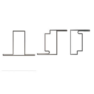 Rideau en verre double de luxe, design à la mode, facettes de construction - Product Image 4