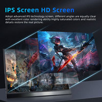 AMABOO OEM ODM Moniteur portable 15,6 pouces 3840x2160P Écran IPS 120Hz 100%SRGB 400Nits OLED 3ms Temps de réponse Haut-parleurs intégrés