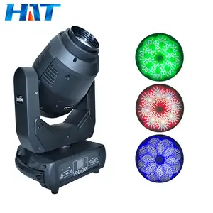 HAT 250 led beam bsw zoom 3in1 250w moving head led beam disco spot wash beam sharpy 250w moving head for stage light