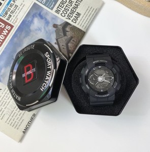 Boîte à <span class=keywords><strong>montre</strong></span> en métal hexagonale de luxe avec couvercle, nouvelle conception 2022, impression de mode, boîte cadeau en étain pour <span class=keywords><strong>montre</strong></span> fossile - Product Image 5