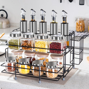 <span class=keywords><strong>ชั้น</strong></span>วางขวดเครื่องปรุงแบบครบชุดในครัว,ที่ใส่มีดขวดแก้วขวดใส่น้ำมันขวดเครื่องปรุงลิ้นชักดึง<span class=keywords><strong>สาม</strong></span><span class=keywords><strong>ชั้น</strong></span> - Product Image 6