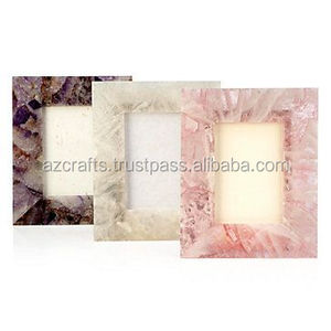 Dark Black Resin Brass Inlay Nice Look Photo <b>Frame</b> - Product Image 4