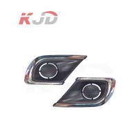 Pour Toyota 2014-2016 Innova couvercle de phare antibrouillard chromé L52127-0k060 R 52128-0k060, Base de couvercle de phare antibrouillard