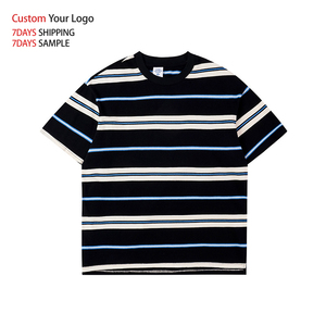 Camiseta de Hombre de Algodón 100% Tejido, Grueso, Unisex, Estilo Vintage, Hombros Caídos, Talla Grande - Product Image 3