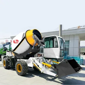 Produzione di fabbrica di auto carico aggregati portatile Diesel betoniera per la vendita
