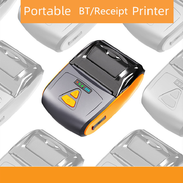PT220 58mm WiFi POS Thermal Portable Receipt Printer High Performance 1500mAh Battery 203DPI