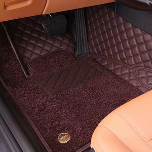 Alfombrilla de ajuste personalizado para coche, accesorios interiores, alfombra de suelo cubierta Envolvente completa de doble capa de imitación de 360 grados - Product Image 2