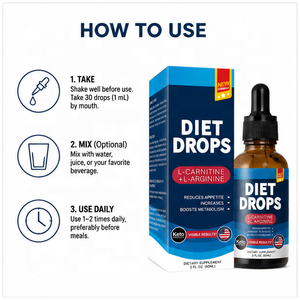 Suplemento Cetogénico OEM ODM para Adultos, Gotas Dietéticas Keto BHB, Líquido Herbal Natural para Apoyo Inmunológico, Etiqueta Privada Personalizada - Product Image 2