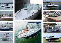 ISURE MARINE Pare-brise en aluminium pour bateau, accessoires marins pour bateau, yacht, navire