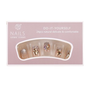 สติกเกอร์ขายดี Tiktok ทำมือแวววาว30ชิ้นปลายเล็บที่ถอดออกได้มีความกระจ่างใส - Product Image 5