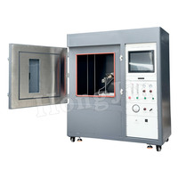 Máquina de Prueba de Densidad de Humo para Plásticos, Equipo de Prueba de Densidad de Humo por Descomposición por Combustión de Materiales de Construcción y Plásticos
