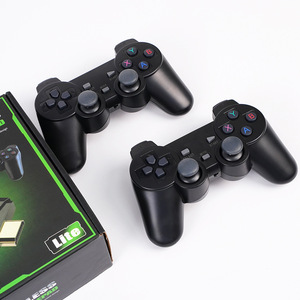 จอยเกมไร้สาย M8 4K สำหรับทีวี คอนโซลเกม 2.4G คอนโทรลเลอร์คู่ ช่องต่อ HDMI เกมคลาสสิคย้อนยุค - Product Image 4