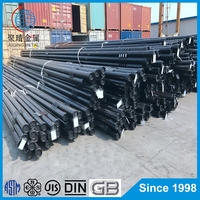 API 5L X52 Construction en carbone Tuyau en acier sans soudure DN 65 Dn 80 Sch40 Application de forage et d'huile 12m de longueur Service de soudage inclus