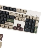 New Arrival GMK Wild Keycaps 142 Keys Full Set PBT Cherry Profile Keycaps for Gaming Mechanical Keyboard