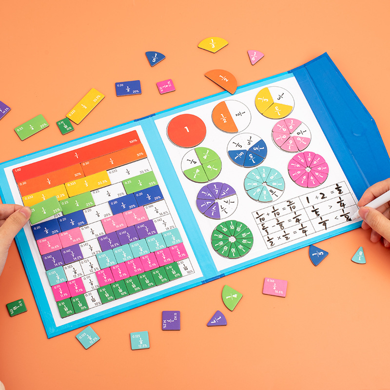 Tableau d'apprentissage fractionné magnétique 0.5kg