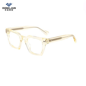 Nieuwste Handgemaakte Brillen Unisex Acetaat Vintage Retro Heren Bril Beroemde Merk Brillen Optiek - Product Image 6