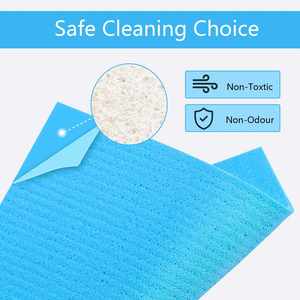 Cao thấm Thụy Điển sợi nhỏ món ăn quần áo tái sử dụng miếng bọt biển vải cho quầy bếp & Món Ăn rửa - Product Image 4