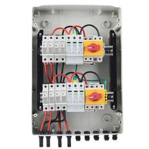 IP65 4 में 2 आउट 4 स्ट्रिंग्स 25a 1000v dc सौर <span class=keywords><strong>pv</strong></span> सरणी प्लास्टिक कॉम्बिनर बॉक्स - Product Image 2