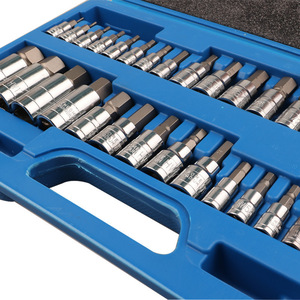 DZT Dongzhe 34 Pc <b>Socket</b> Set Metric Imperial Torx Hex Drive Professional Repair Tools - Product Image 4