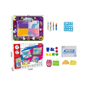 Hallowmas hadiah tikar gambar air papan menggambar tikar gambar mainan pendidikan menggambar tikar corat-coret - Product Image 1