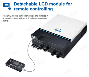 Sistema de Energía Solar Híbrido de 48V 8KW de Onda Sinusoidal Pura de Alta Eficiencia con Salida Única para Uso Fuera de la Red, Listo para Enviar - Product Image 4