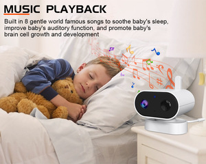 Moniteur vidéo pour bébé avec écran IPS de 2,8 pouces, vision nocturne 720P, <span class=keywords><strong>audio</strong></span> bidirectionnel, 2,4 GHz FHSS, best-seller - Product Image 6