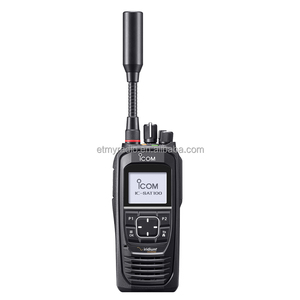 Icom IC-SAT100 Iridium vệ tinh PTT đài phát thanh mạng toàn cầu tầm xa thông tin liên lạc thu phát GPS không thấm nước Walkie Talkie - Product Image 5