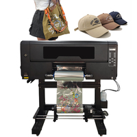 Printer T-Shirt DTF 3D terintegrasi dengan bordir 3D dan teknologi Inkjet Laminating T-shirt Printer 3d kain tekstil bendera