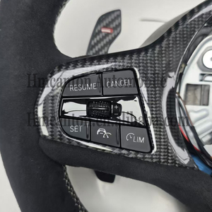 Volante Deportivo de Fibra de Carbono y Alcántara para BMW Serie G, M3 G20 G30 G80 M4 G82 M5 CS - Product Image 2