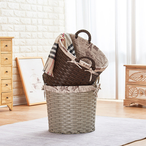 Cesto per vestiti sporchi in Rattan cesto per vestiti di stoccaggio altri cestini <span class=keywords><strong>Eco</strong></span> Friendly - Product Image 4