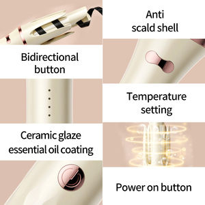 XBH Salon de beauté entièrement <span class=keywords><strong>automatique</strong></span> rotatif <span class=keywords><strong>cheveux</strong></span> fer à friser 32mm ion négatif dispositif de friser les <span class=keywords><strong>cheveux</strong></span> grande vague dispositif de curling des <span class=keywords><strong>cheveux</strong></span> - Product Image 3