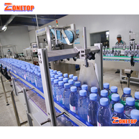 Machine de remplissage automatique de bouteilles en plastique pour l'embouteillage d'eau minérale, prix d'usine
