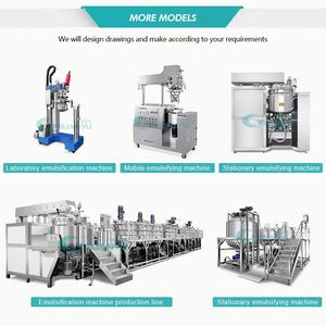 Mezcladora Industrial de Vacío de Acero Inoxidable de 500L Guanyu, Precio de Fábrica, Gran Venta, Máquina para Mezclar Crema - Product Image 6